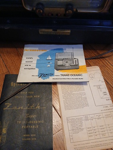 Vintage zenith trans oceanic - zenith,