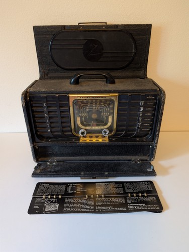 Vtg zenith transoceanic tube - zenith,